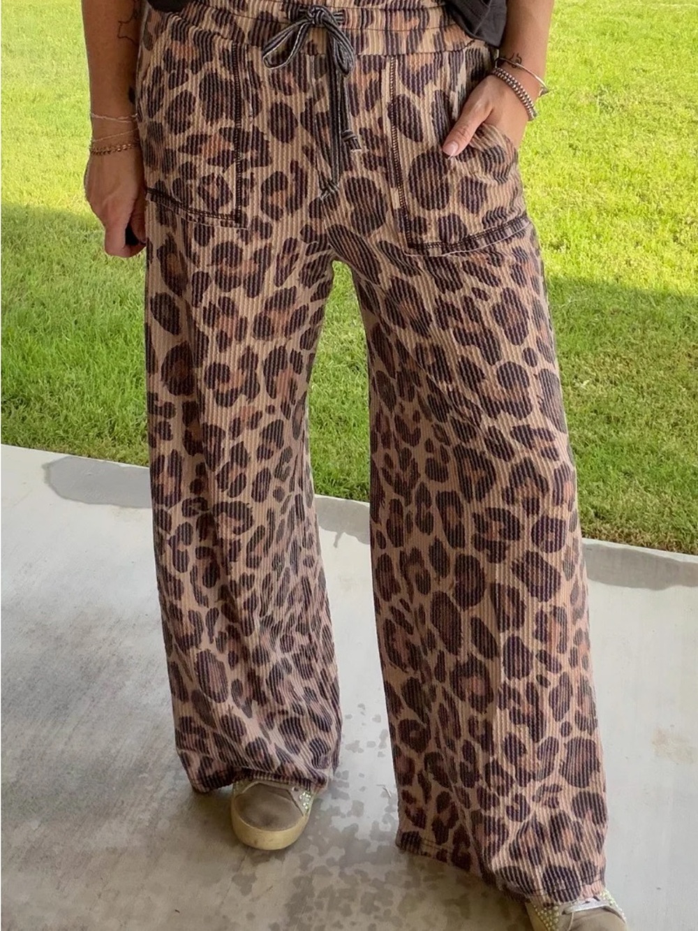 Spotted Wild Ribbed Pants